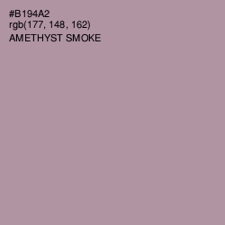 #B194A2 - Amethyst Smoke Color Image